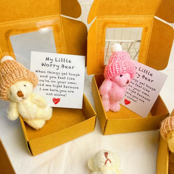 49% OFF💖Healing Doll Gift🎁Handmade Mini Plush Teddy Bear in Box
