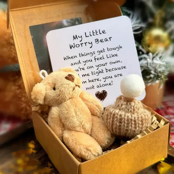 49% OFF💖Healing Doll Gift🎁Handmade Mini Plush Teddy Bear in Box